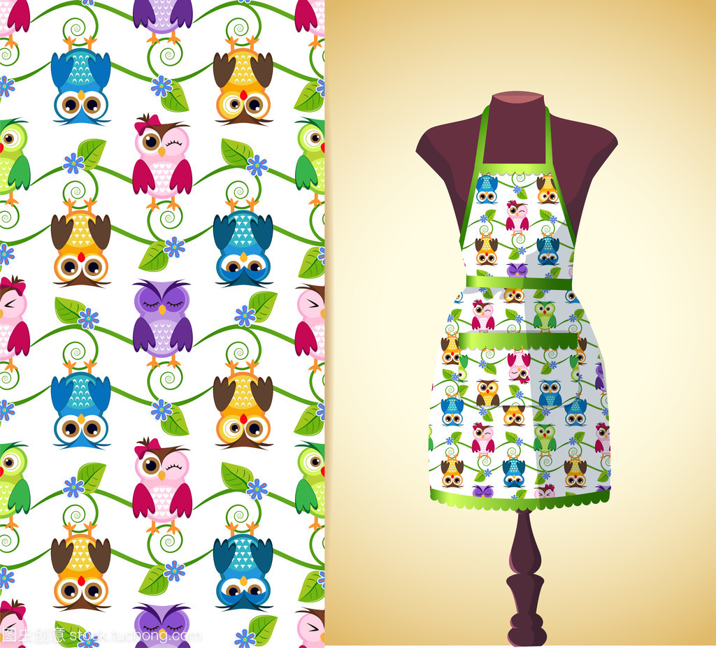 在 dummy2 上的廚房圍裙