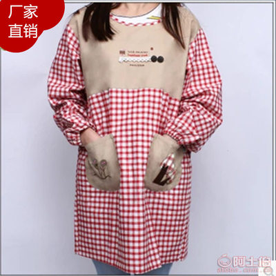 【0廠家直銷韓式廚房長(zhǎng)袖三棵樹刺繡棉麻圍裙女士防水防油反穿衣批發(fā)】義烏市進(jìn)財(cái)塑料袋廠 - 產(chǎn)品庫(kù)