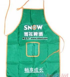 供應上海廣告圍裙,批發圍裙,圍裙圖片與款式供應商 八喜制袋集團
