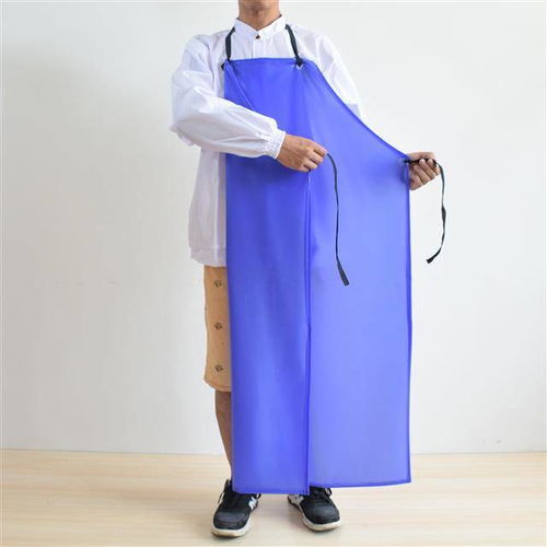 藍色守護 廚房與工業中的多面手——防水防油圍裙